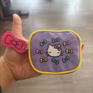 Hello Kitty Purple and Yellow  Coin pouch